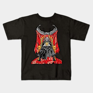 Pinhead on throne Kids T-Shirt